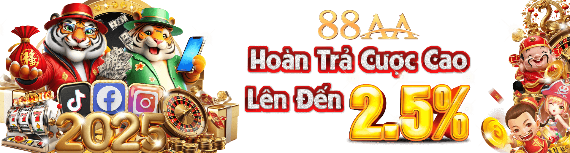 88aa hoàn trả cực cao